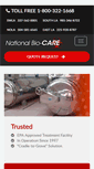 Mobile Screenshot of nationalbiocare.com